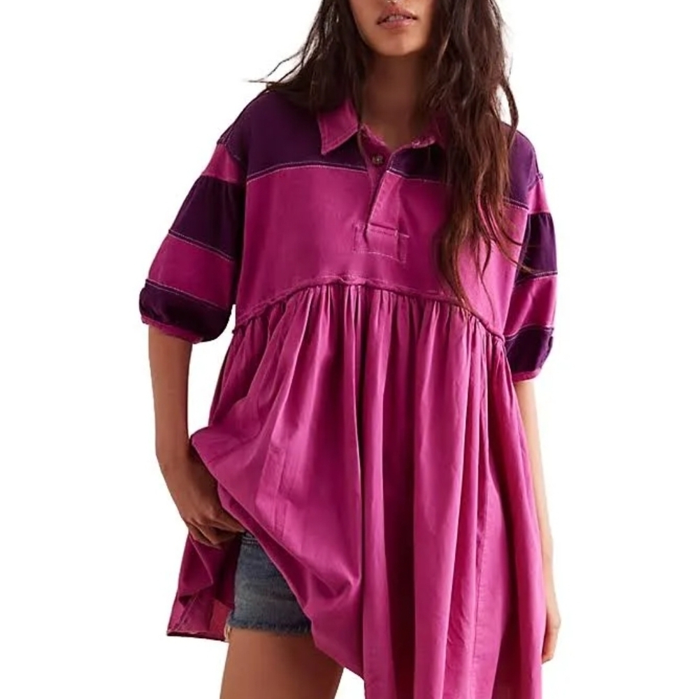 Free People Rugby Mini Dress